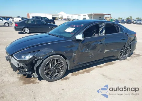 2022 Hyundai Sonata N Line from USA, damaged, VIN KMHL14JC5NA245559